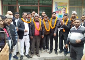 नौतनवां तहसील बार एसोसिएशन चुनाव: राजेश अध्यक्ष अजय मंत्री नागेंद्र शुक्ला चुने गए सयुंक्त मंत्री