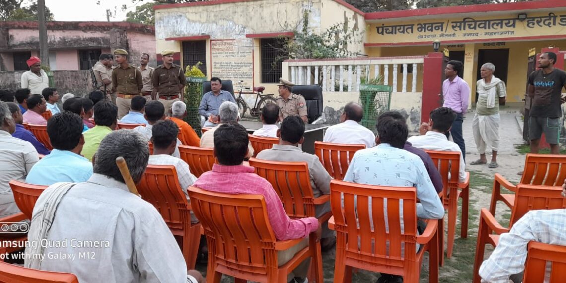 डाली में पीस कमेटी की बैठक, त्योहारों पर कायम रहना चाहिए शौहर्द