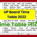 यूपी बोर्ड 2022 परीक्षा टाइम टेबल जारी, देखिये पूरा स्कीम