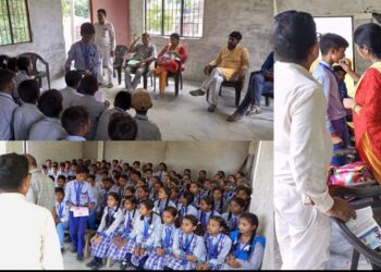 पुरैनिहां स्थित डीबीएस स्कूल में पहुंची जिला कुष्ठ डॉक्टरों की टीम, कुष्ठ रोग से किया जागरूक