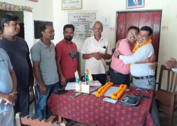 नौतनवां ब्लॉक के 2 शिक्षक नेताओ ने जॉइन किया राष्ट्रीय शैक्षिक महासंघ