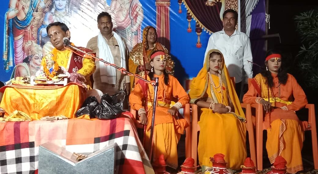 हरदी डाली: रामकथा का मंचन, राम वियोग में दशरथ ने प्राण त्यागा तो दर्शकों के निकले आँशु