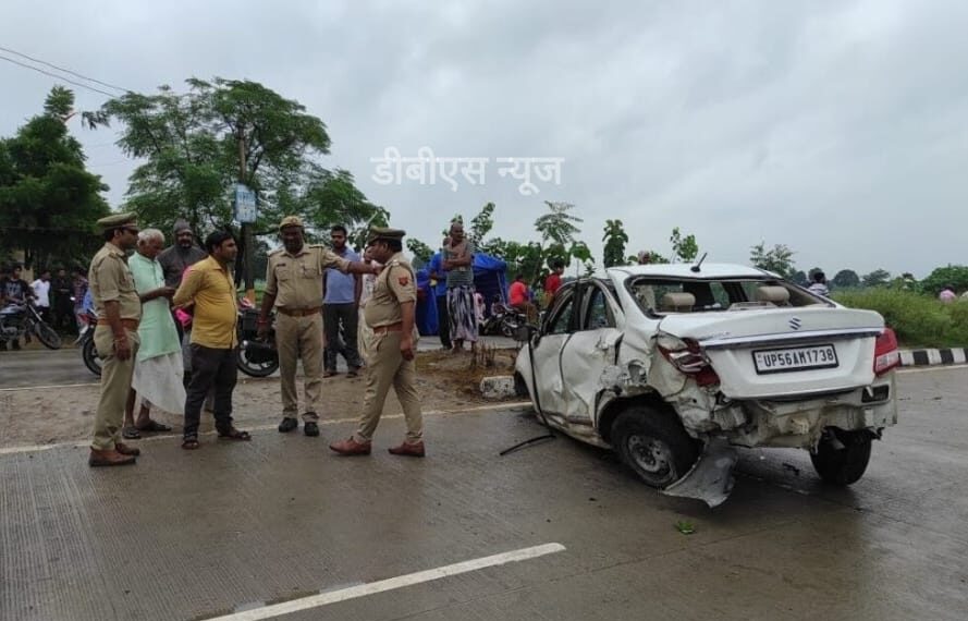 श्यामदेउरवा: तेज रफ्तार कार 2 चचेरी बच्चियों को रौंदा, मौत