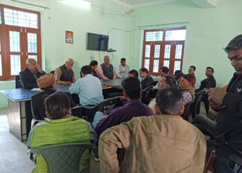 नौतनवा अधिवक्ता करेंगे 1 मार्च से पूर्ण कार्य बहिष्कार, अधिकारियों के प्रति व्यक्त किया असंतोष