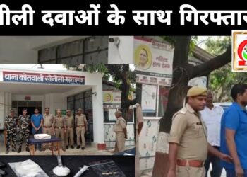 सोनौली सीमा पर छापेमारी में लाखों के इंजेक्शन, टेबलेट एवं सीरप सहित नशीली दवाओं की खेप बरामद, एक गिरफ्तार