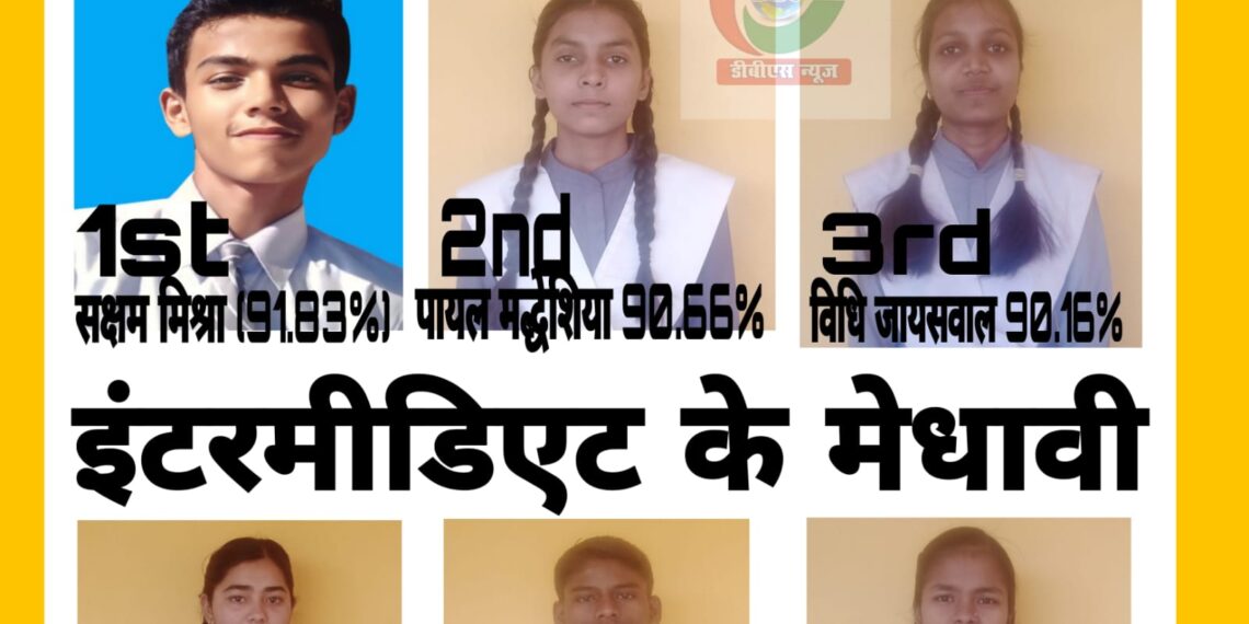 नौतनवां: सरस्वती शिशु मंदिर के मेधावियों ने श्रेष्ठ अंक लाकर बढ़ाया मान, 10वीं के सक्षम मिश्रा और 12वीं की उन्नति रही अव्वल