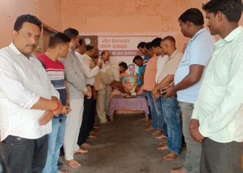 नौतनवां में भाजपाइयों ने मनाया पं श्यामा प्रसाद मुखर्जी का बलिदान दिवस