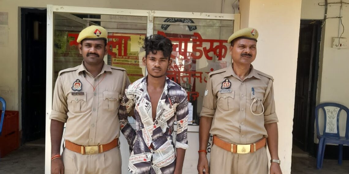 मादक पदार्थ के साथ नौतनवां पुलिस ने एक युवक को किया गिरफ्तार