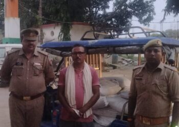 खनुवा: तस्करी कर नेपाल पार कराने के लिए रखी 09 बोरी चीनी बरामद