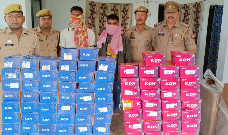 खनुवा: चेकिंग के दौरान 80 अदद जूता बरामद-