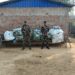 सोनौली SSB 22 वीं वहिनी ने गश्त के दौरान पकड़ा 267 पीस जूते