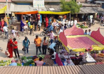 सस्ते समानों के लिए जाना जाने वाले हरदी डाली बाजार सज कर तैयार: हरदी डाली व्यापार मंडल