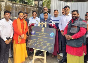 सोनौली: डिप्टी कमिश्नर कस्टम ने रखी नए भवन की आधारशिला