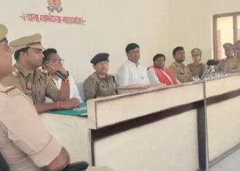 श्यामदेउरवा थाने में पीस कमेटी की बैठक हुई संपन्न