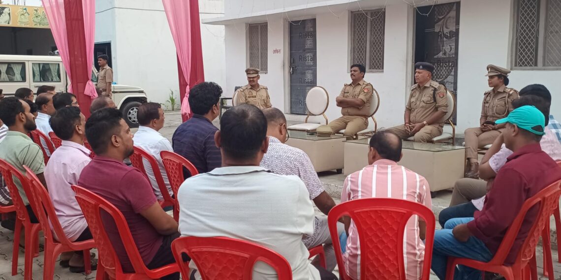 तीसरी आँख बनकर पुलिस की सहयोग करे जनता जनता: सीओ नौतनवा