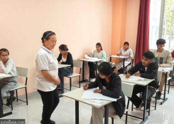 चायनीज भाषा की परीक्षा देने के लिए लुम्बिनी पहुचे भारतीय छात्र