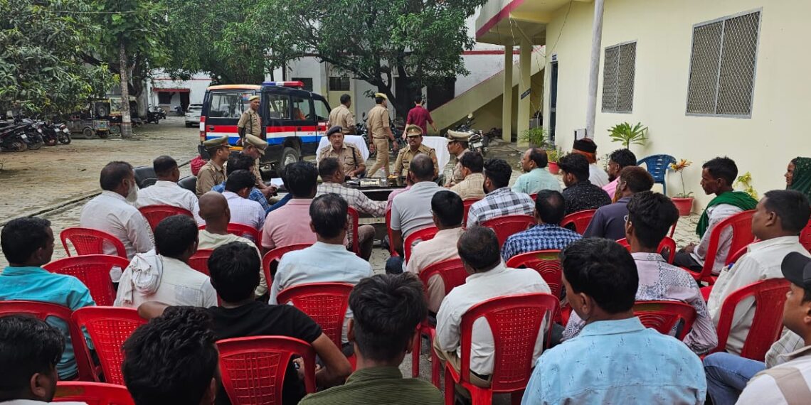 सीओ ने दिए निर्देश- मानक अनुरूप बनाएं ताजिया, भारत-नेपाल सीमा पर सुरक्षा बढ़ी