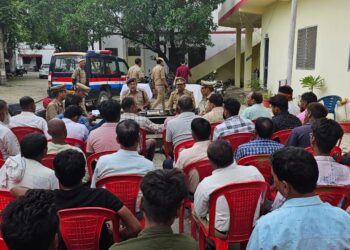 सीओ ने दिए निर्देश- मानक अनुरूप बनाएं ताजिया, भारत-नेपाल सीमा पर सुरक्षा बढ़ी