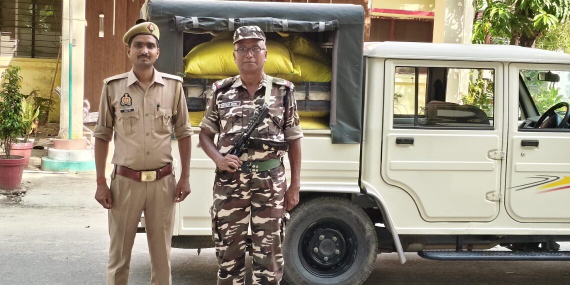 24 बोरी लावारिस खाद बरामद सीज