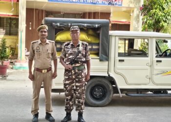 24 बोरी लावारिस खाद बरामद सीज