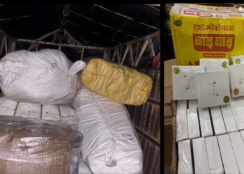 नौतनवा: कस्टम की छापेमारी में तस्करी का सामान बरामद