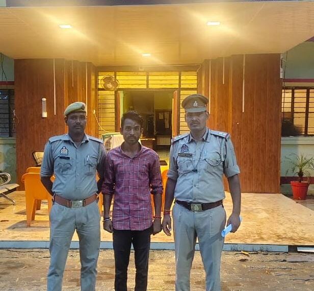 सोनौली में एक वारंटी गिरफ्तार, भेजा गया जेल