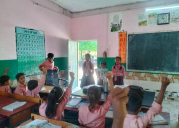 पीएम श्री पीएस परसामलिक की एक दिन की प्रिंसिपल बनी गुड़िया