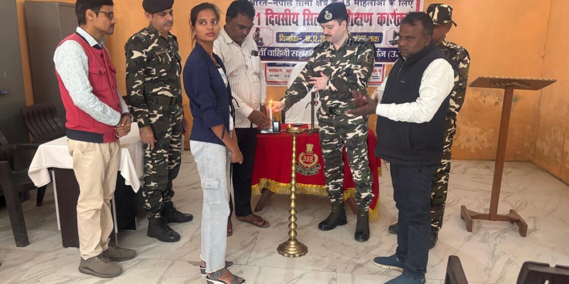 सीमावर्ती क्षेत्र की 15 युवतियों के लिए SSB ने शुरू किया 21 दिवसीय सिलाई प्रशिक्षण