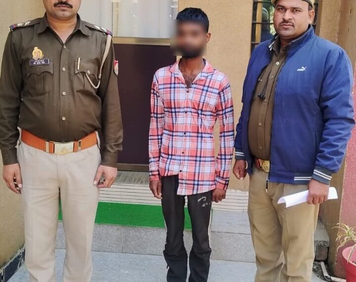 महराजगंज। नाबालिग को भगाने वाला युवक गिरफ्तार