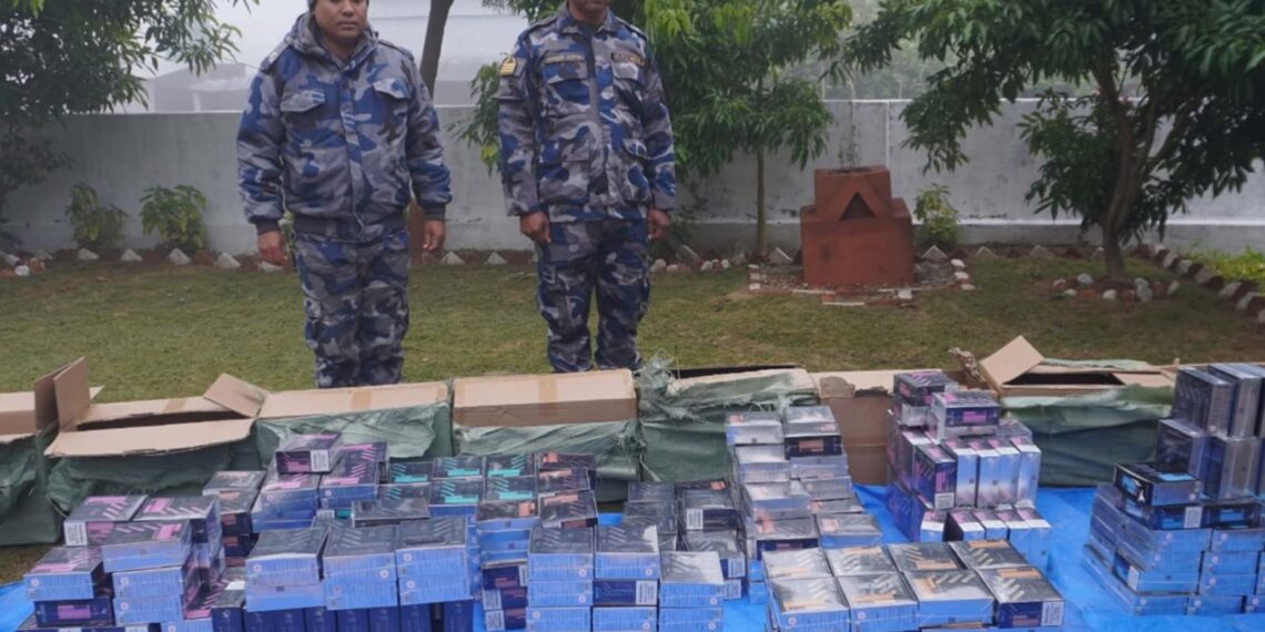 तस्करी द्वारा भारत भेजी जा रही इलेक्ट्रिक सिगरेट बरामद