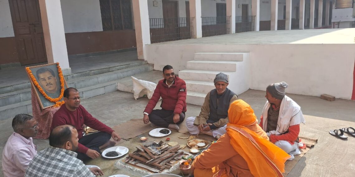 संघनिष्ठ स्वयंसेवक स्व. अनंत की 24वीं पुण्यतिथि पर सिसवा में श्रद्धा-स्मरण