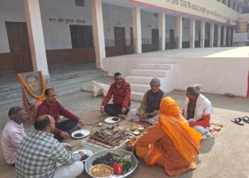 संघनिष्ठ स्वयंसेवक स्व. अनंत की 24वीं पुण्यतिथि पर सिसवा में श्रद्धा-स्मरण