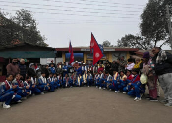 पुणे 17 वा कराटे चेम्पियनशिप के लिए नेपाली प्लेयर्स की टीम रवाना