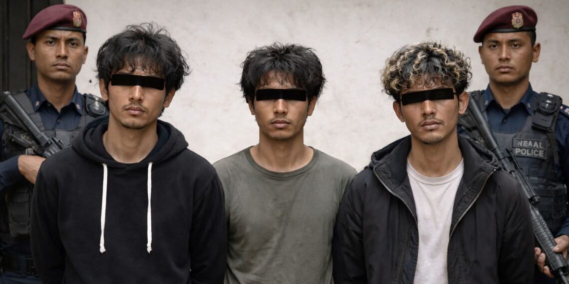 ब्राउन सुगर के साथ ठूठीबारी के तीन गिरफ्तार